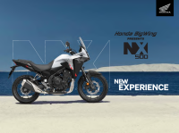 Honda NX500 - brozura 2024